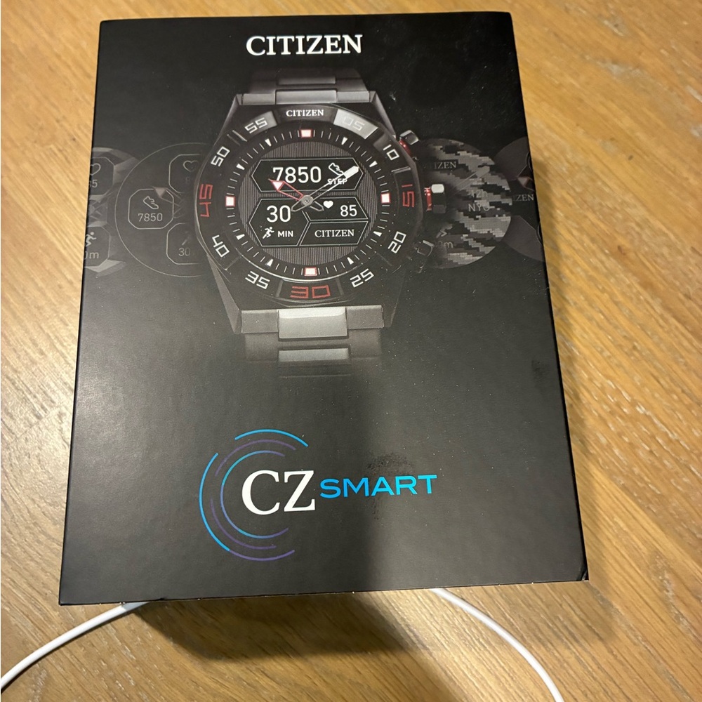 Citizen CZ Smart Silver and Black Smartwatch